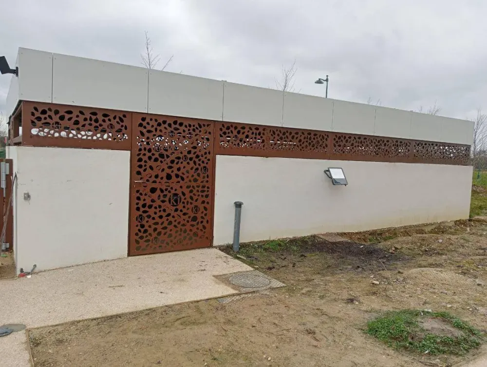 Structure métallique près de Aisne