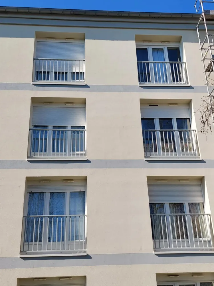 Garde-corps près de Aisne